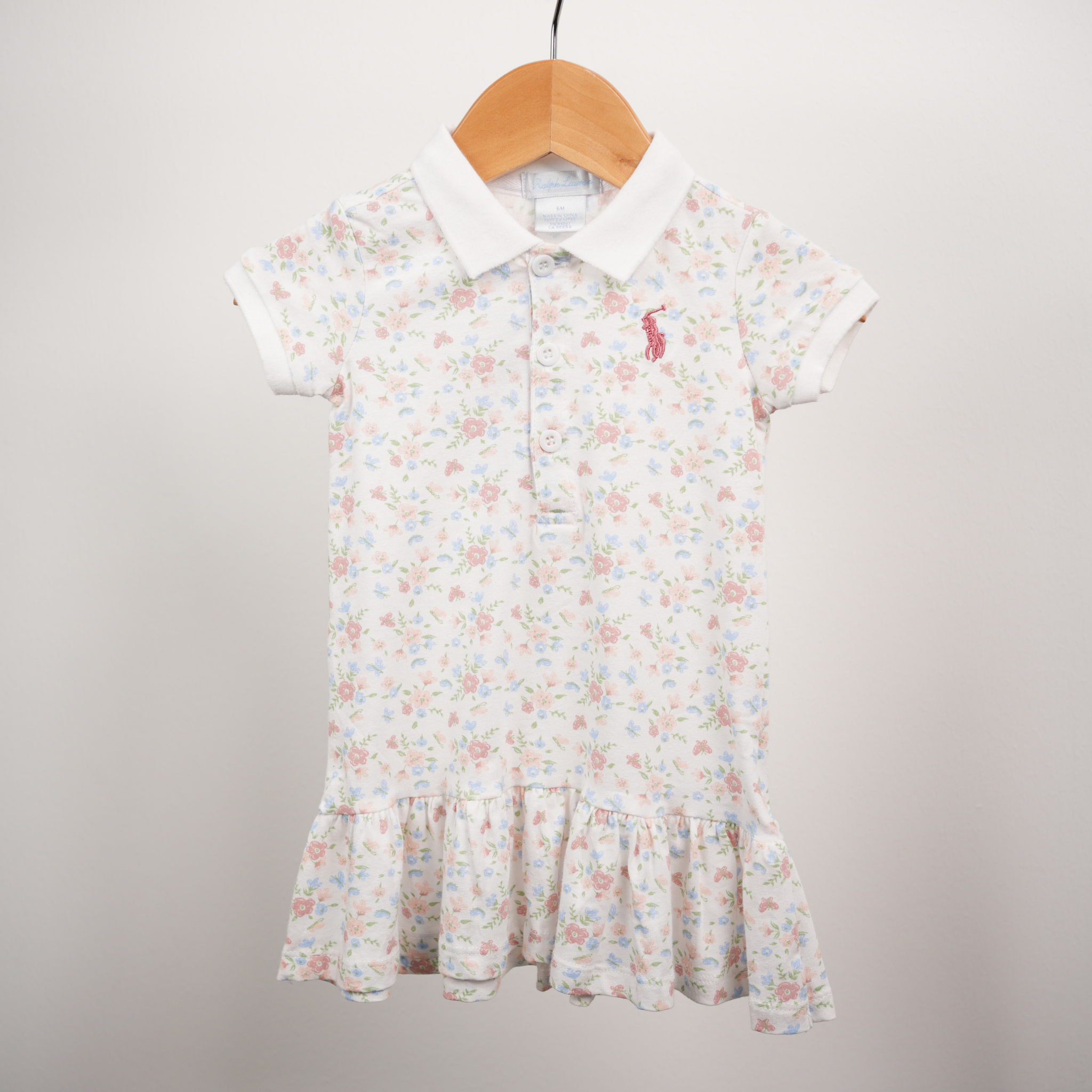 Dress colar floral Kuda