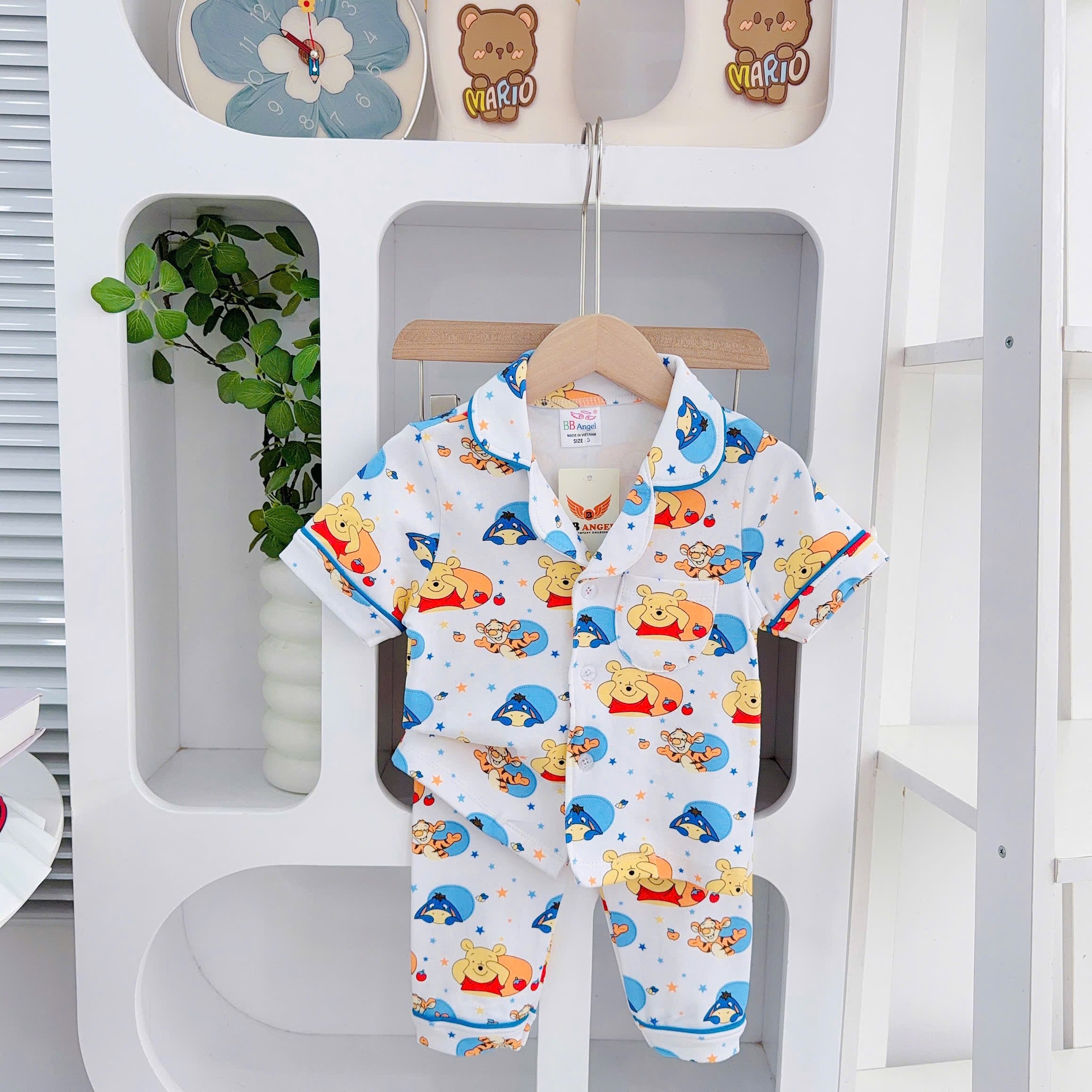 Pyjamas button Cotton japan