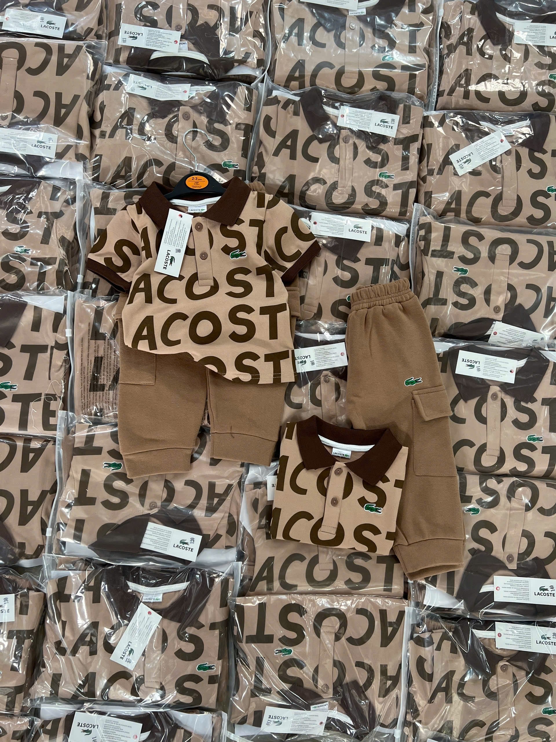 Pre Order Deposit Rm10 Lacoste Brown Set Full Price RM29