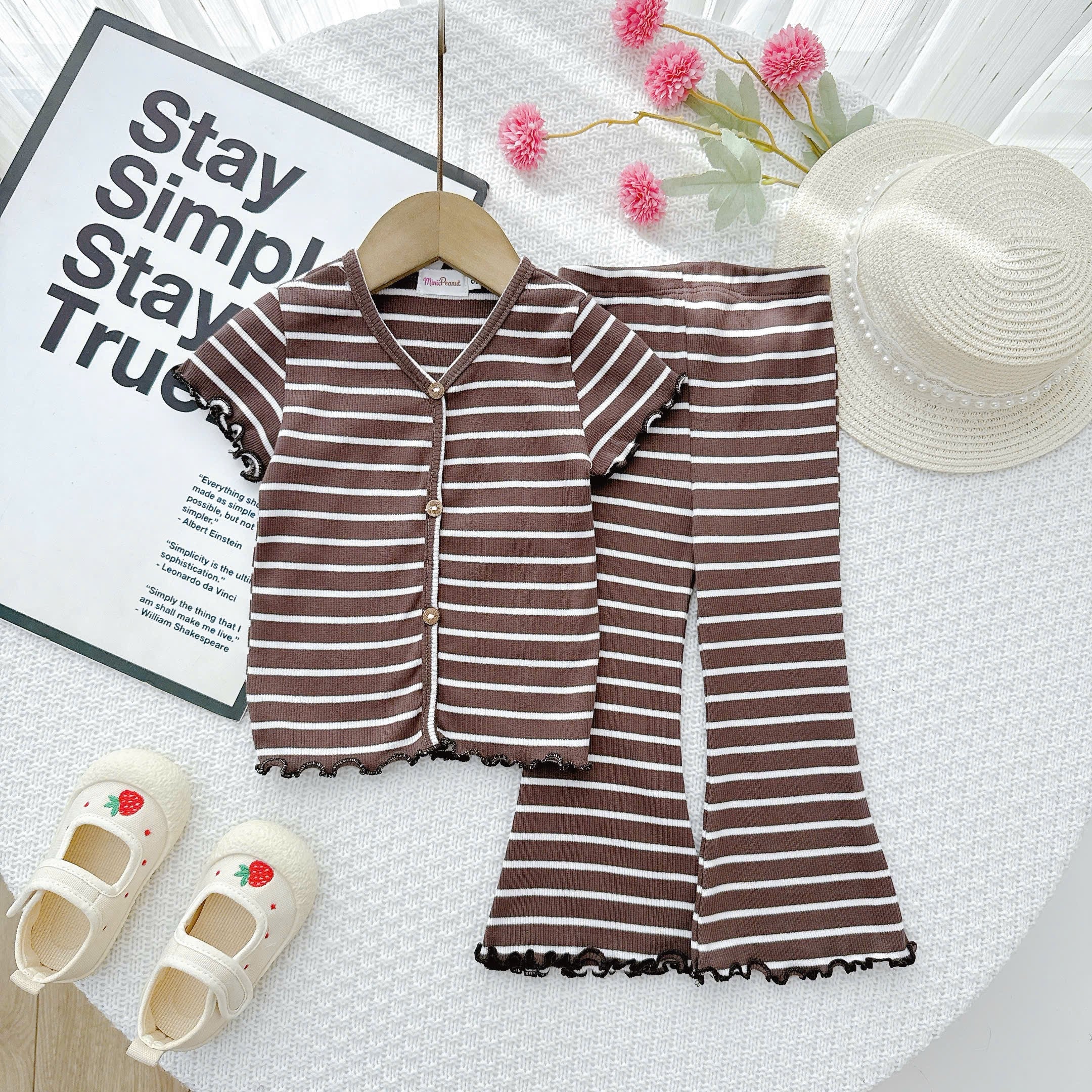 Flareset Pleated Cotton
