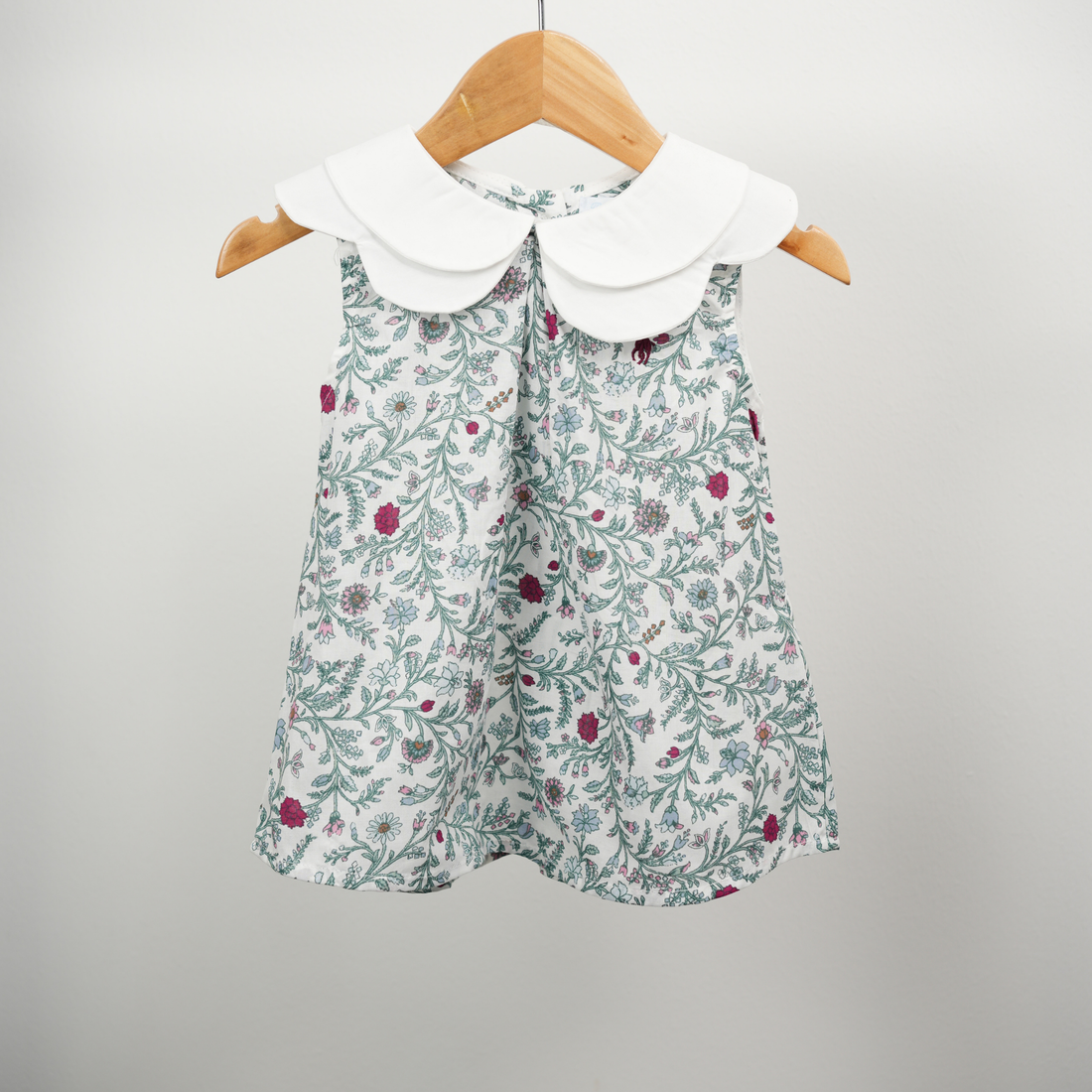 Vintage Garden Collar Dress Kuda