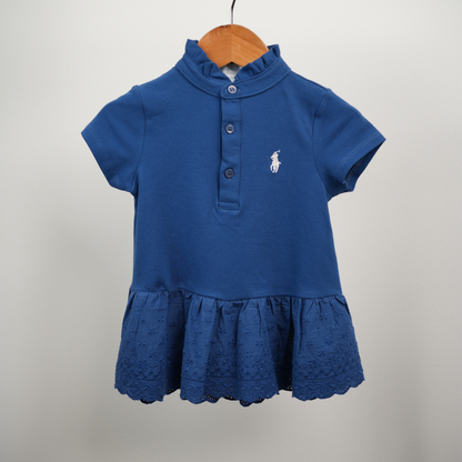 Blouse dress Sulam tebuk kuda