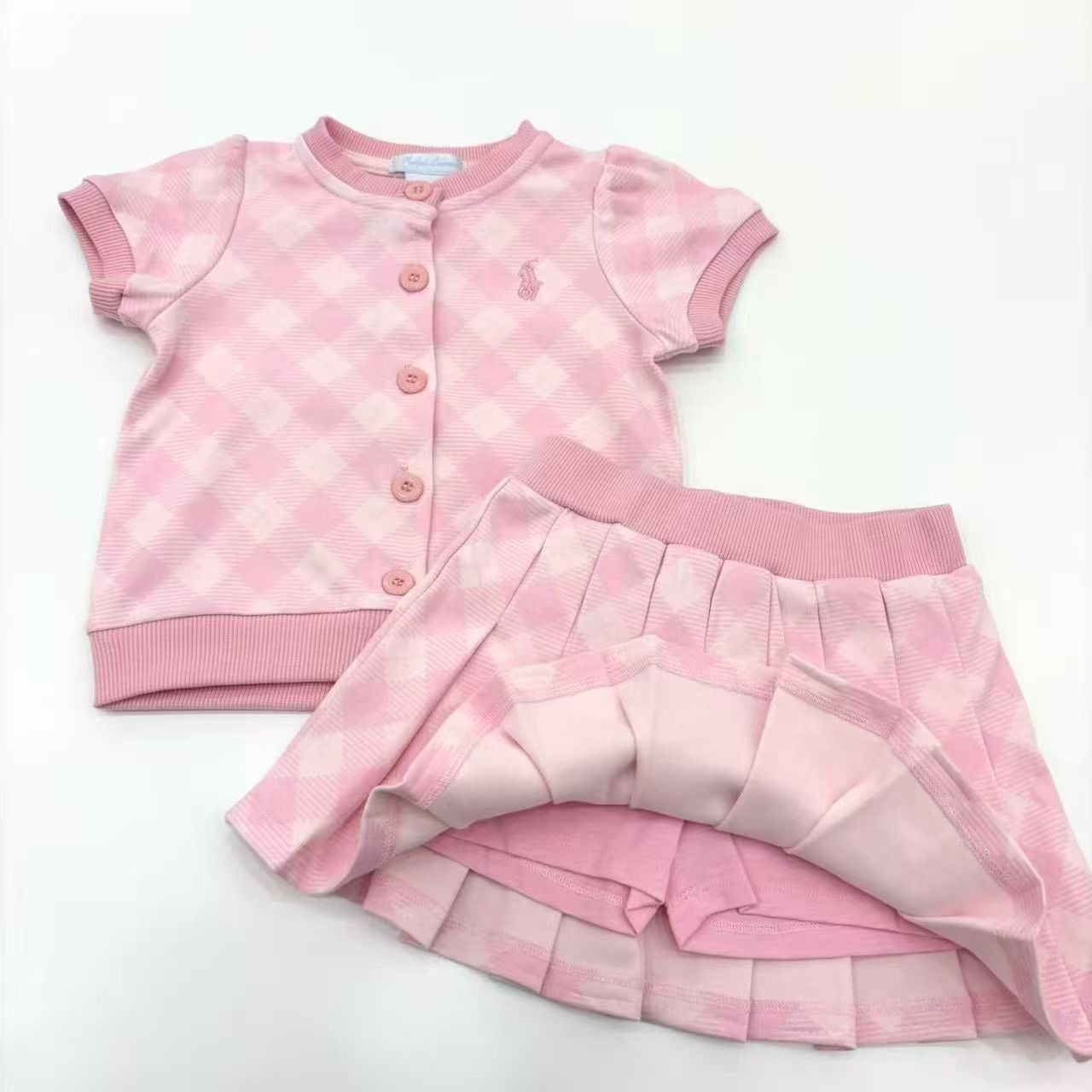 Pre Order Deposit style Jacket skirt pink