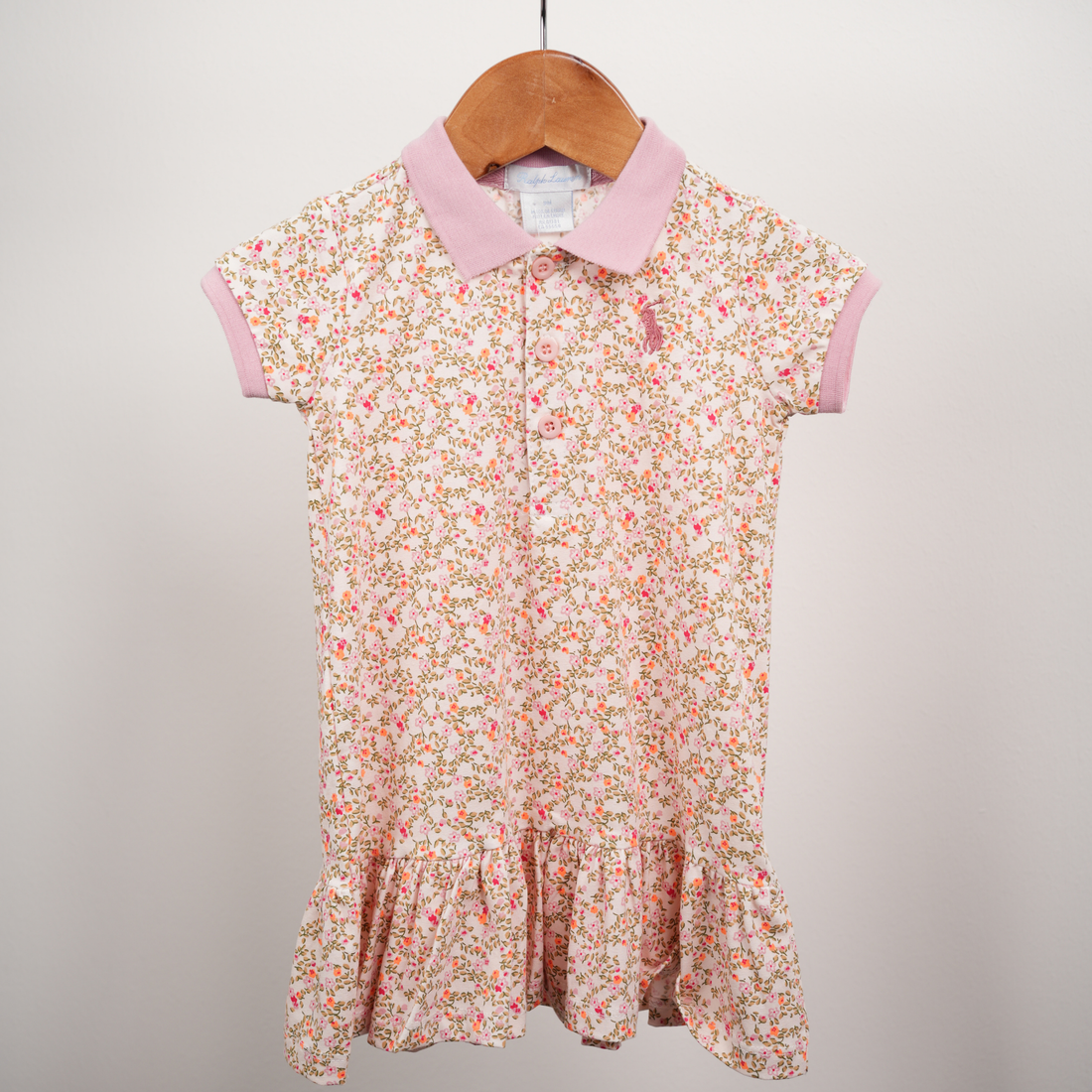 Dress colar floral Kuda