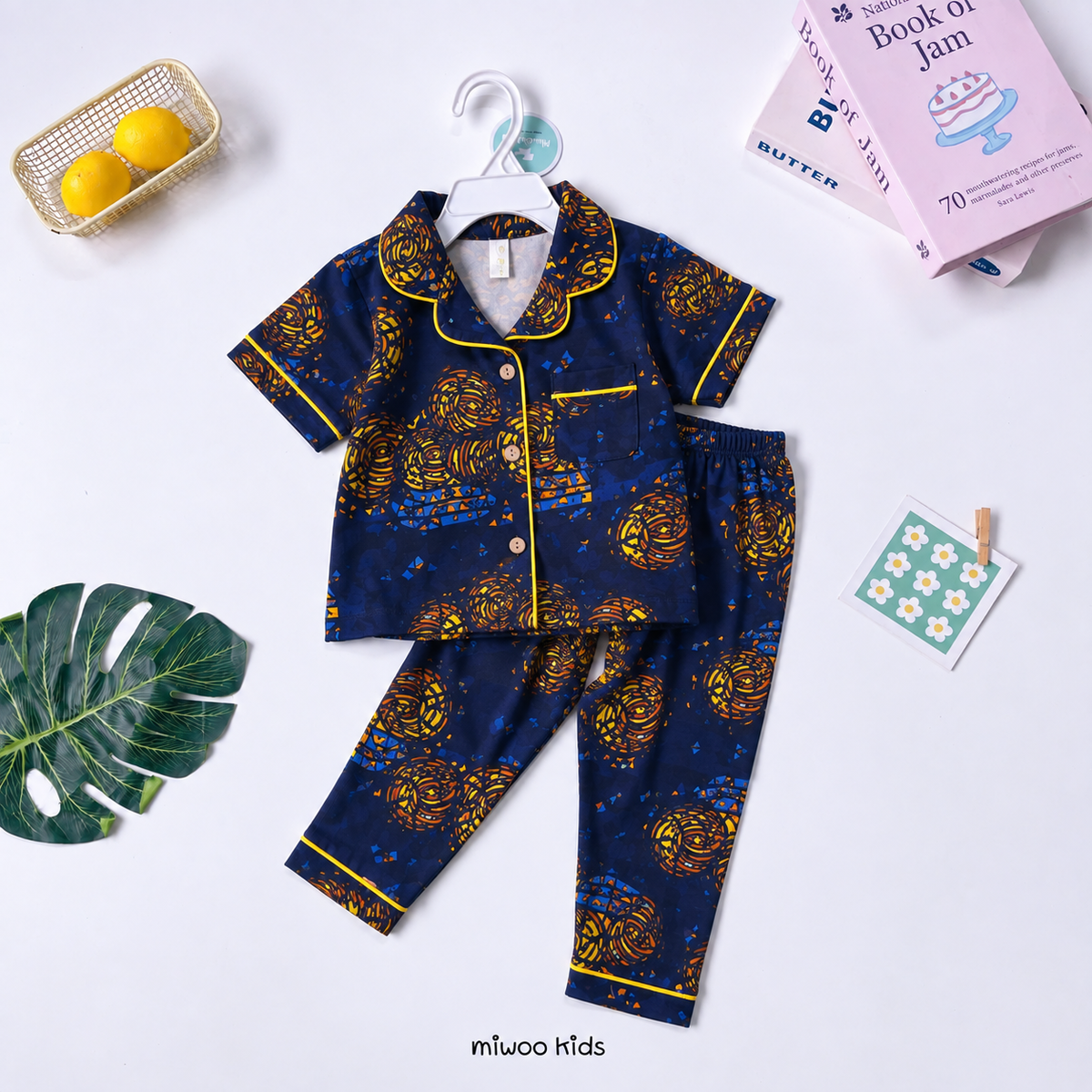 Pyjamas Button Miwoo (small cutting)