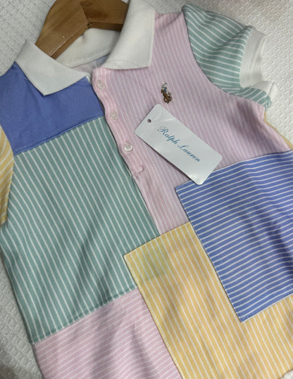 Polo Dress patchwork