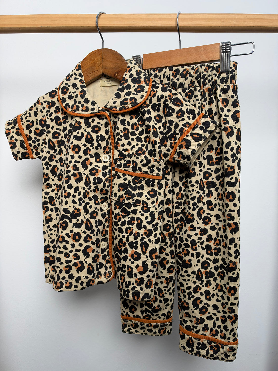 Pyjamas Kids button Sufbabykids