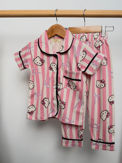 Pyjamas Kids button Sufbabykids