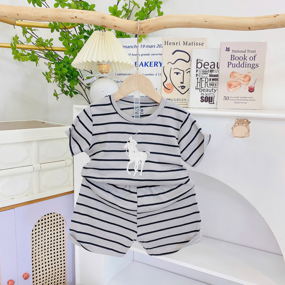 Playset Kuda Baby cotton sulam (cutting snugfit)