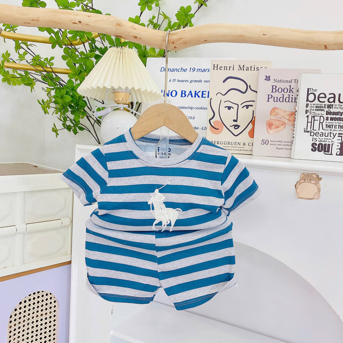 Playset Kuda Baby cotton sulam (cutting snugfit)
