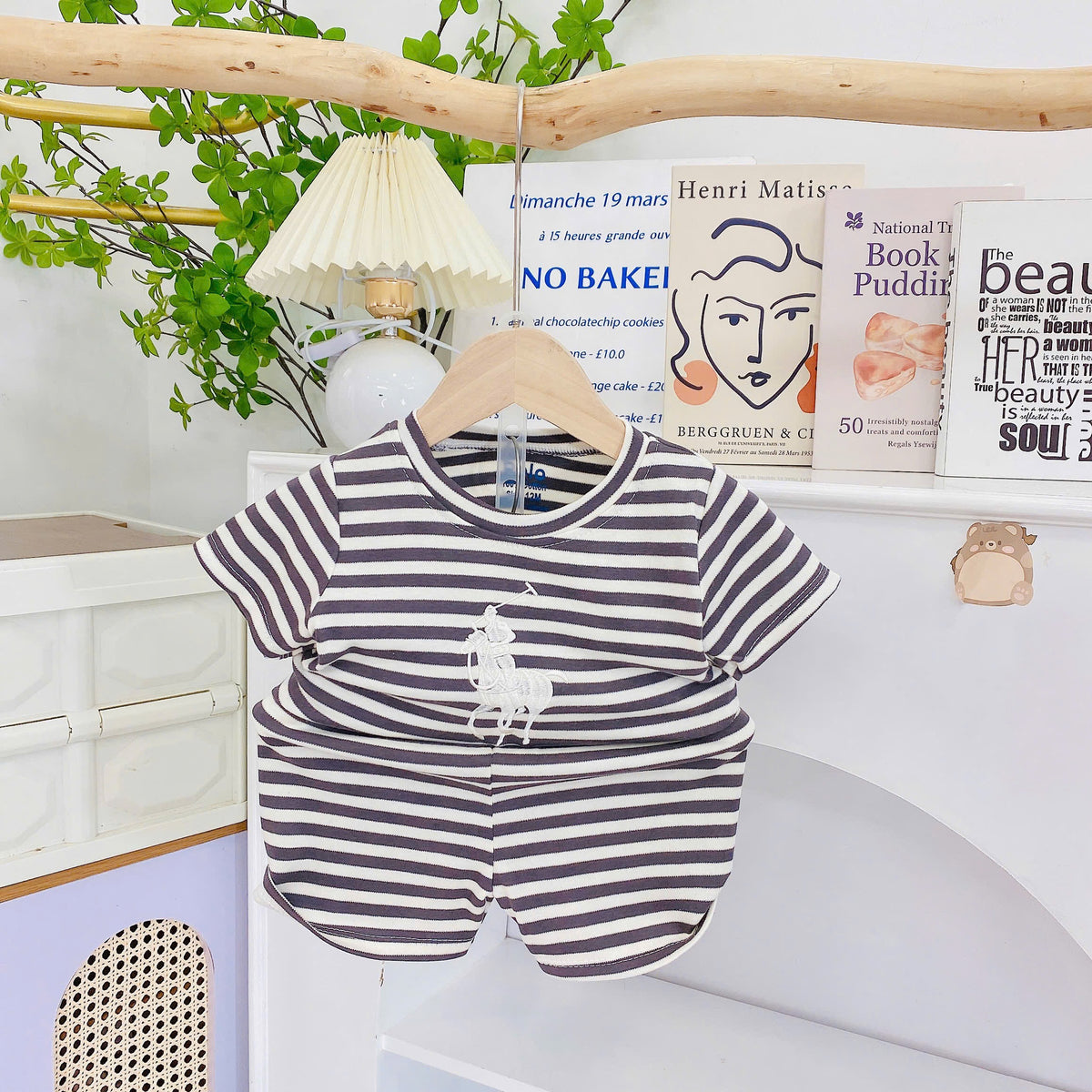 Playset Kuda Baby cotton sulam (cutting snugfit)