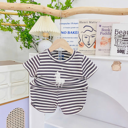 Playset Kuda Baby cotton sulam (cutting snugfit)