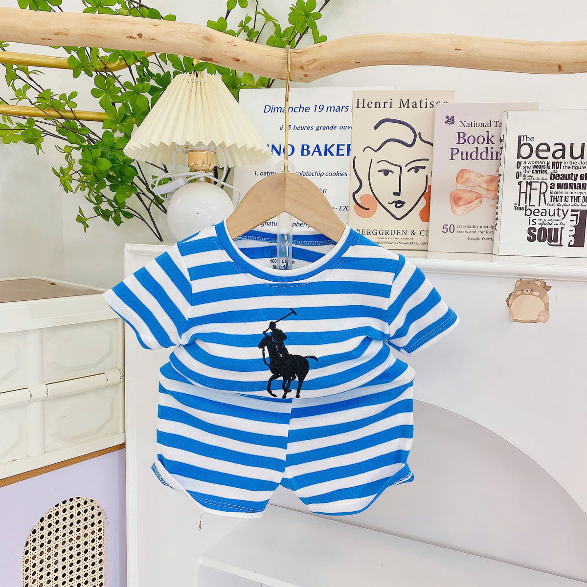 Playset Kuda Baby cotton sulam (cutting snugfit)