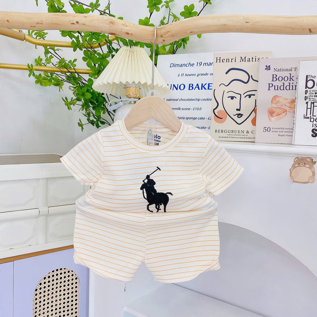 Playset Kuda Baby cotton sulam (cutting snugfit)