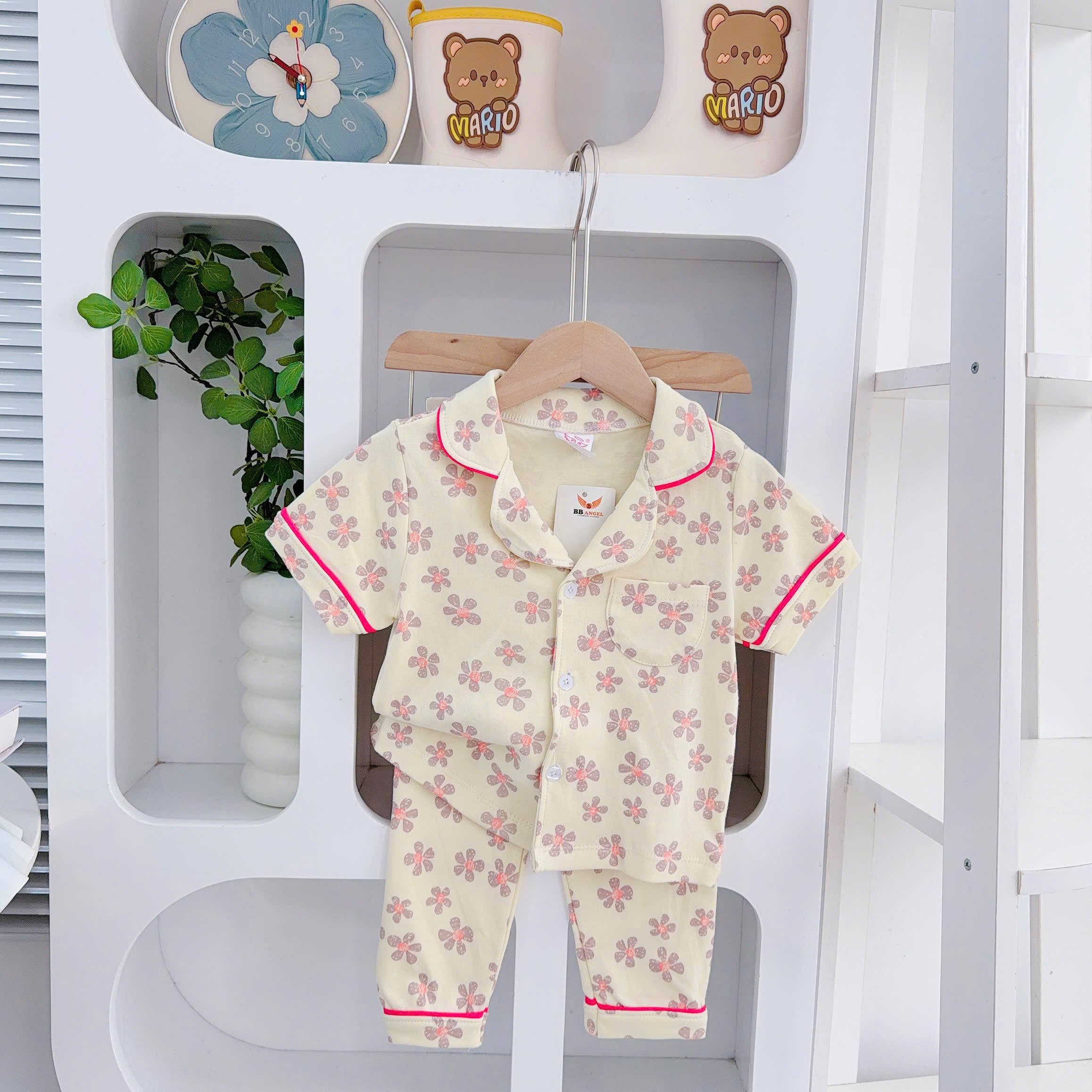 Pyjamas button Cotton japan