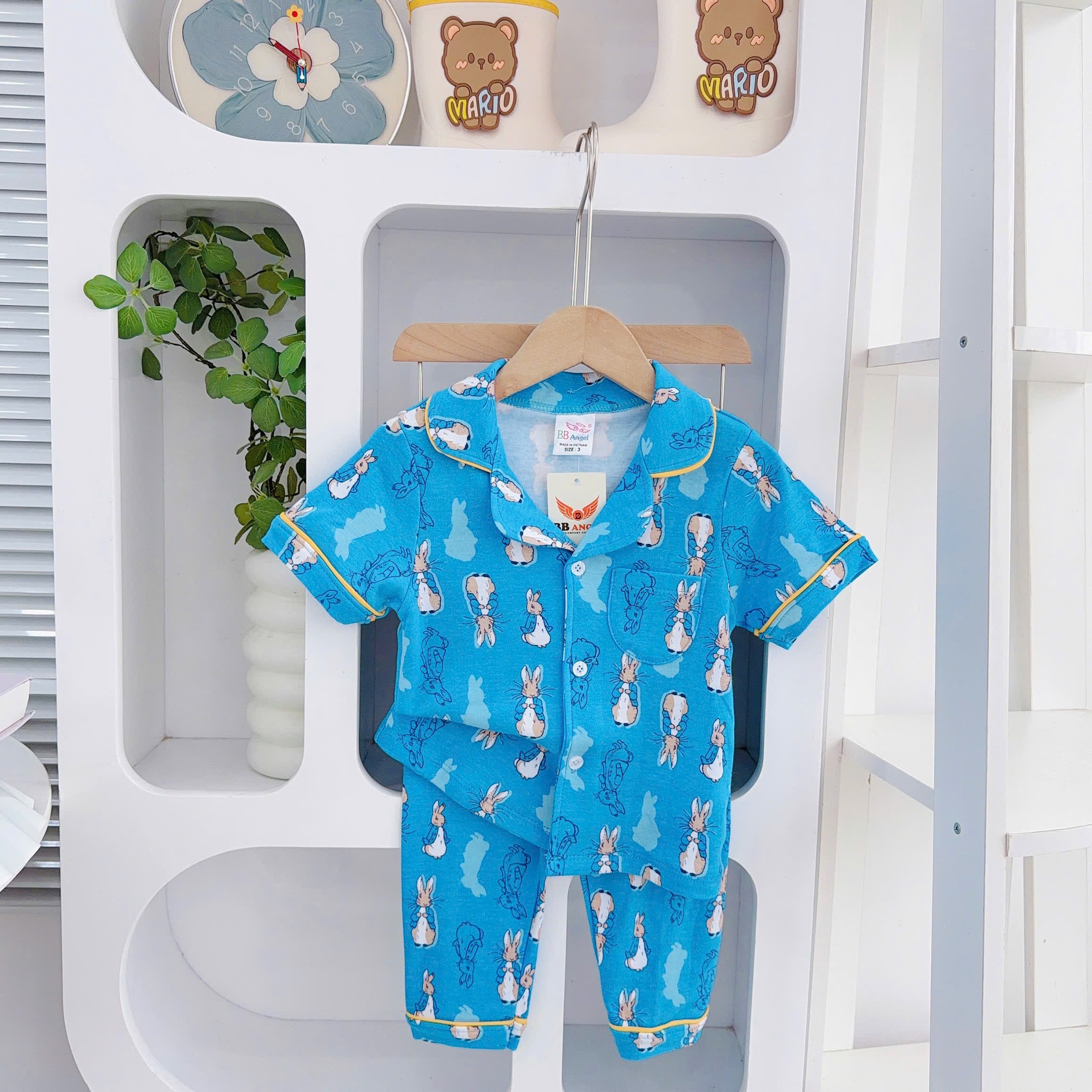 Pyjamas button Cotton japan