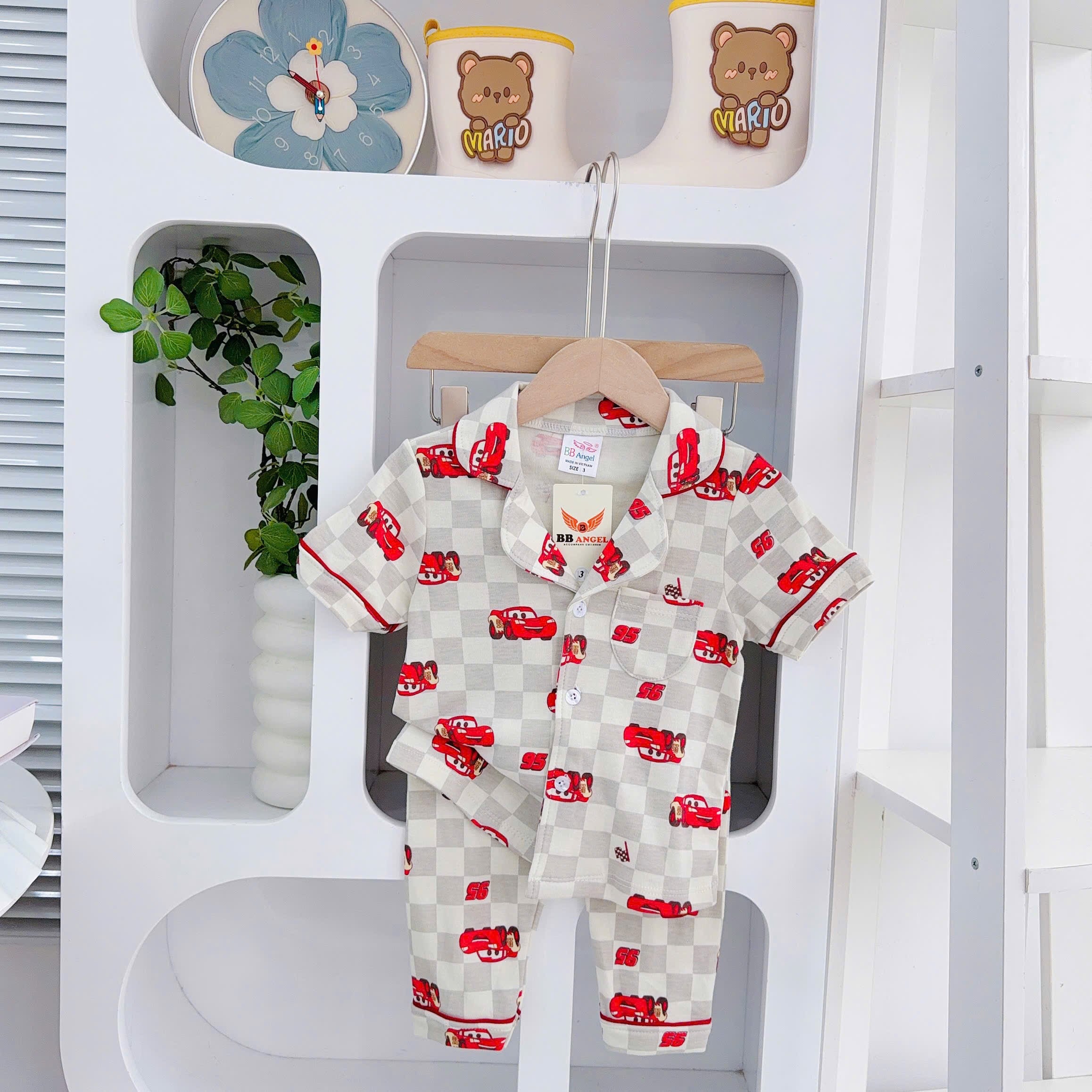 Pyjamas button Cotton japan