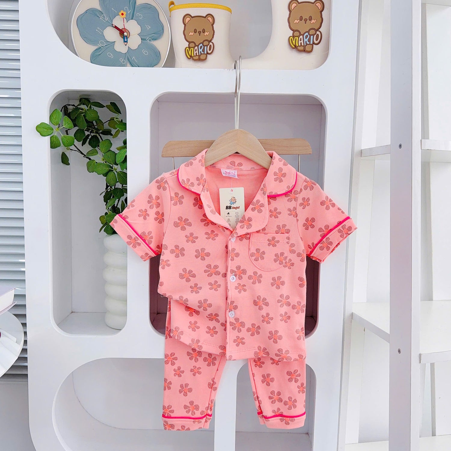 Pyjamas button Cotton japan