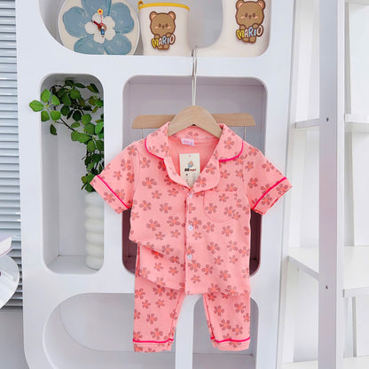 Pyjamas button Cotton japan