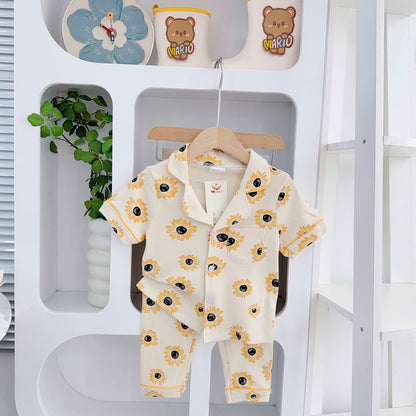 Pyjamas button Cotton japan
