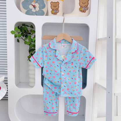 Pyjamas button Cotton japan