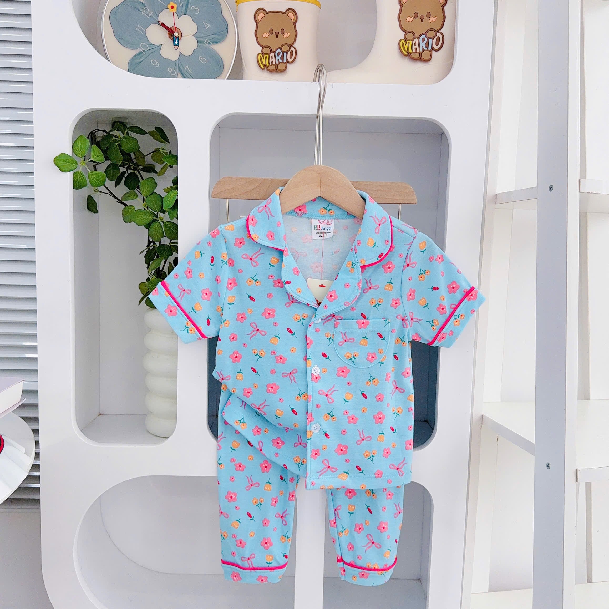 Pyjamas button Cotton japan