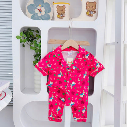Pyjamas button Cotton japan