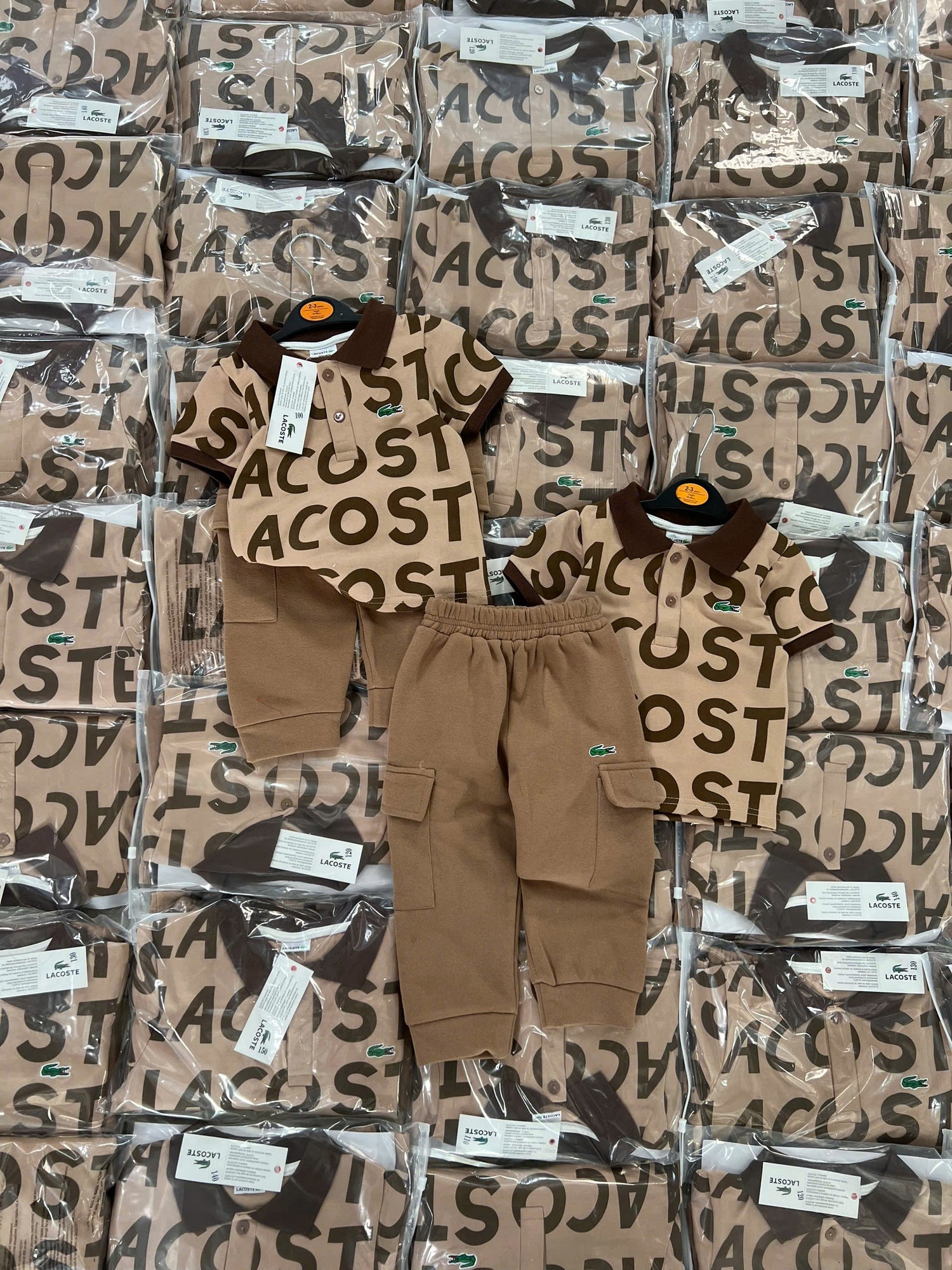 Pre Order Deposit Rm10  Lacoste Brown Set Full Price RM29