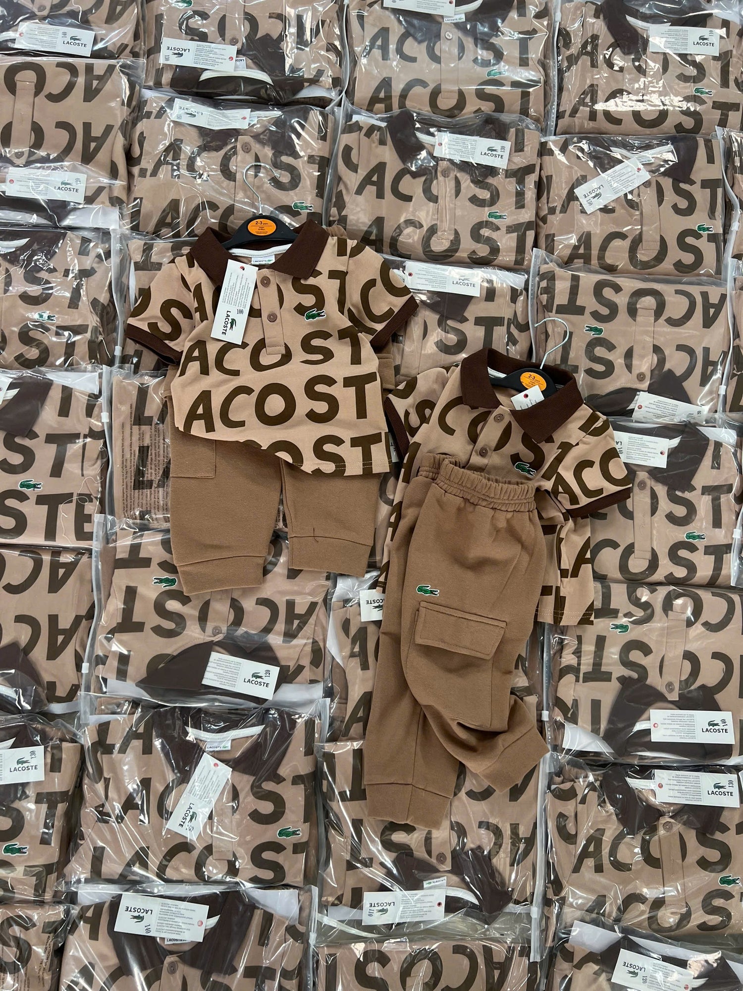 Pre Order Deposit Rm10  Lacoste Brown Set Full Price RM29
