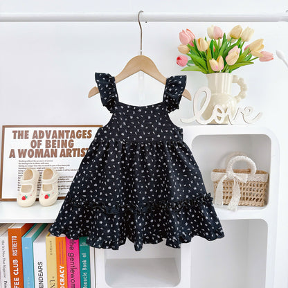 DRESS KETIAK LUAS SETENGAH KAKI LEBIH COTTON LINEN BLEND