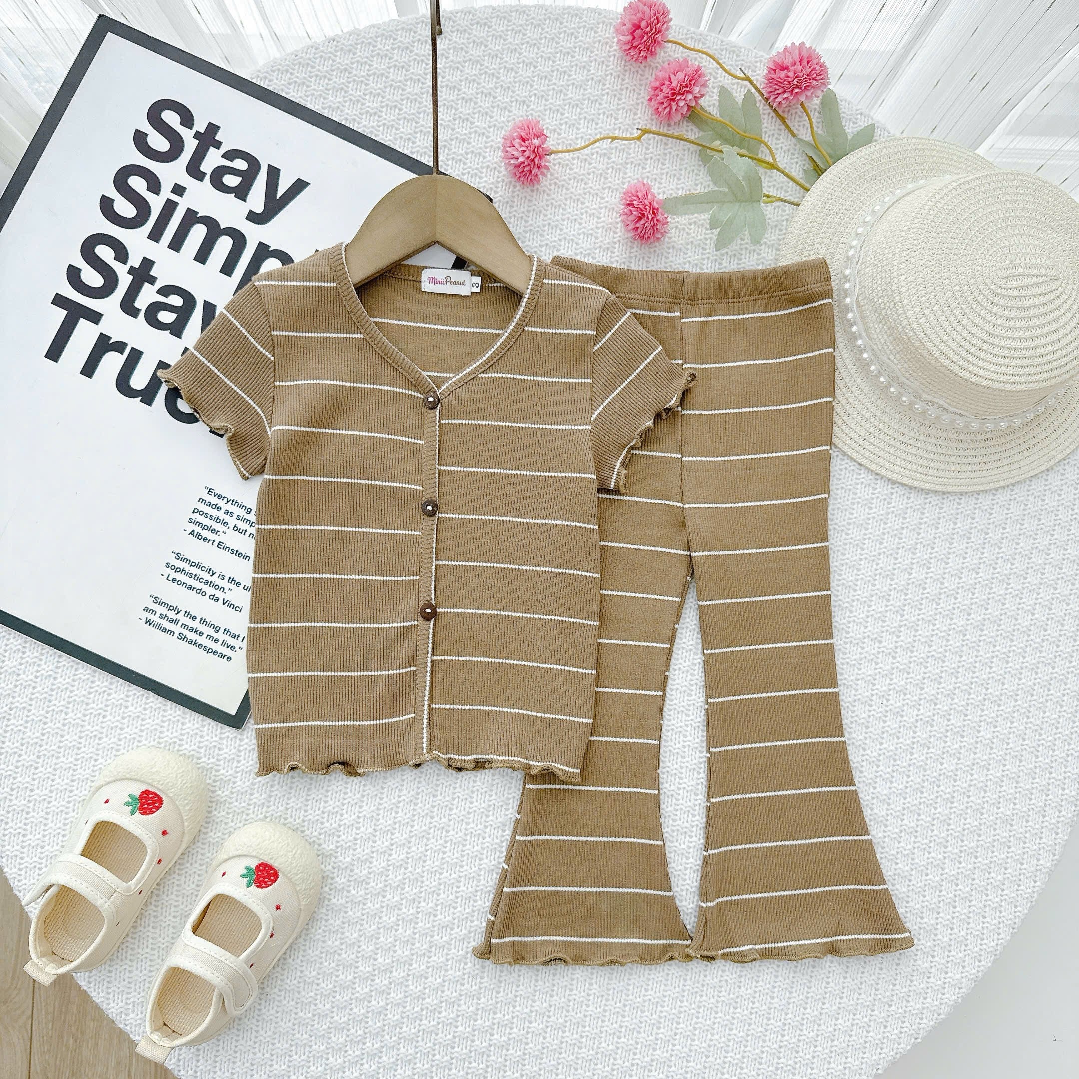 Flareset Pleated Cotton