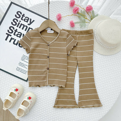 Flareset Pleated Cotton