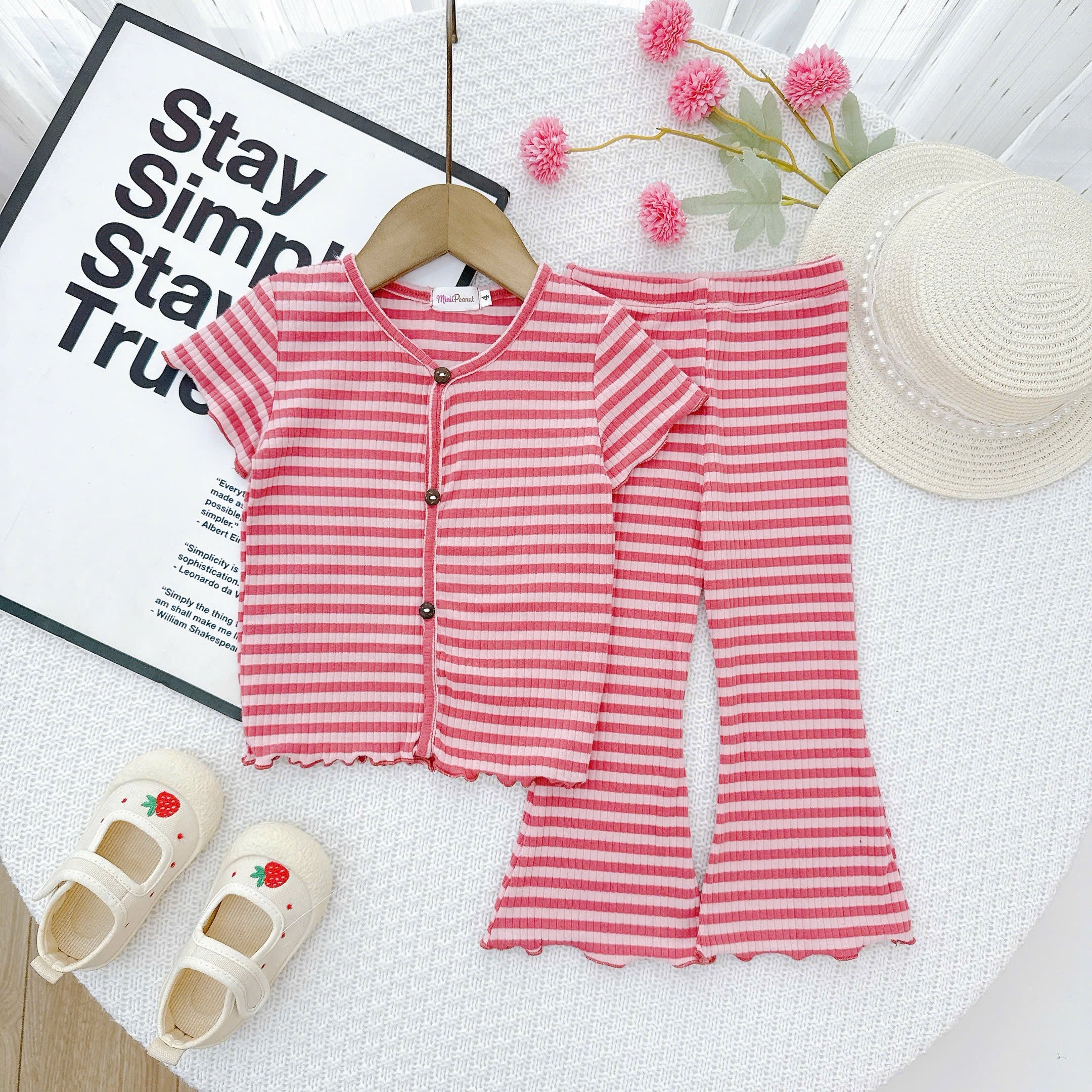 Flareset Pleated Cotton