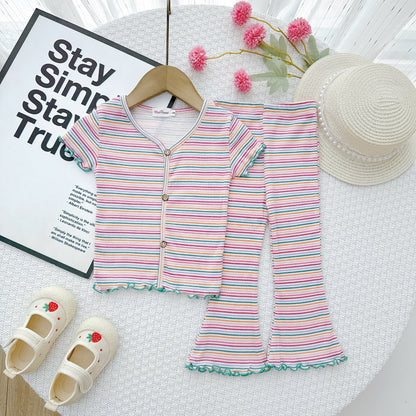 Flareset Pleated Cotton