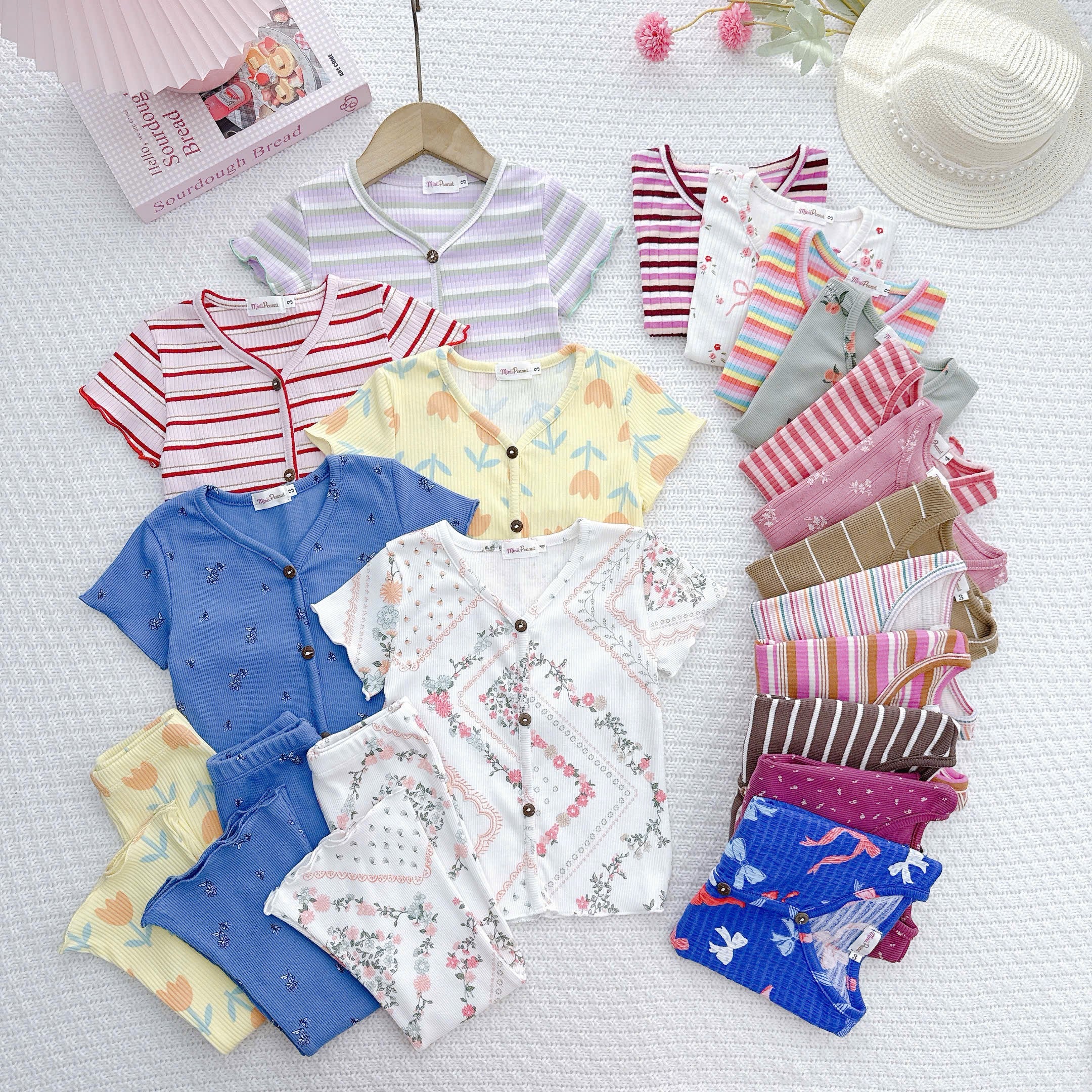 Flareset Pleated Cotton