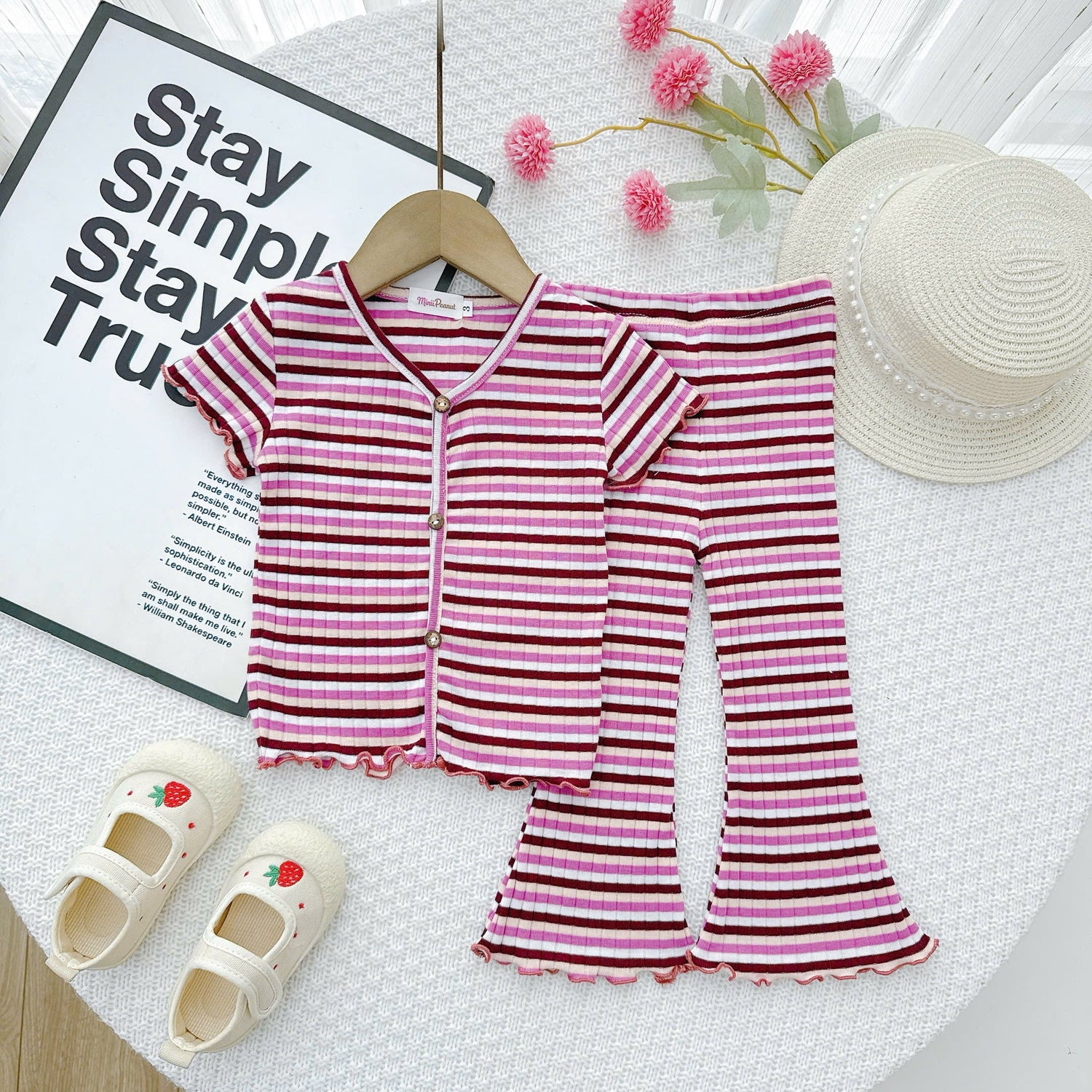 Flareset Pleated Cotton