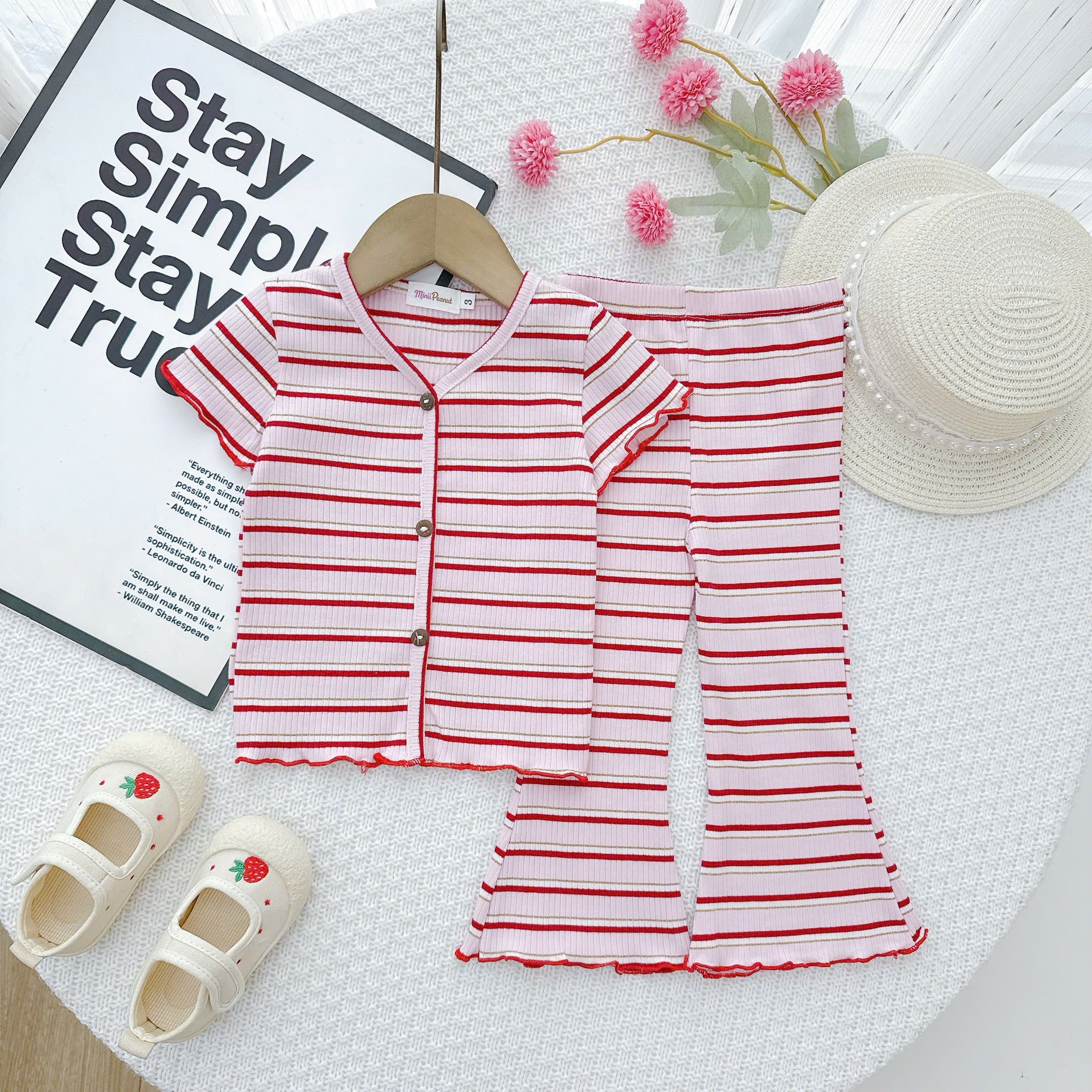 Flareset Pleated Cotton