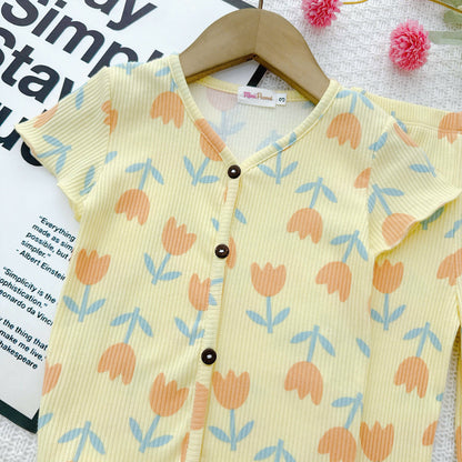 Flareset Pleated Cotton