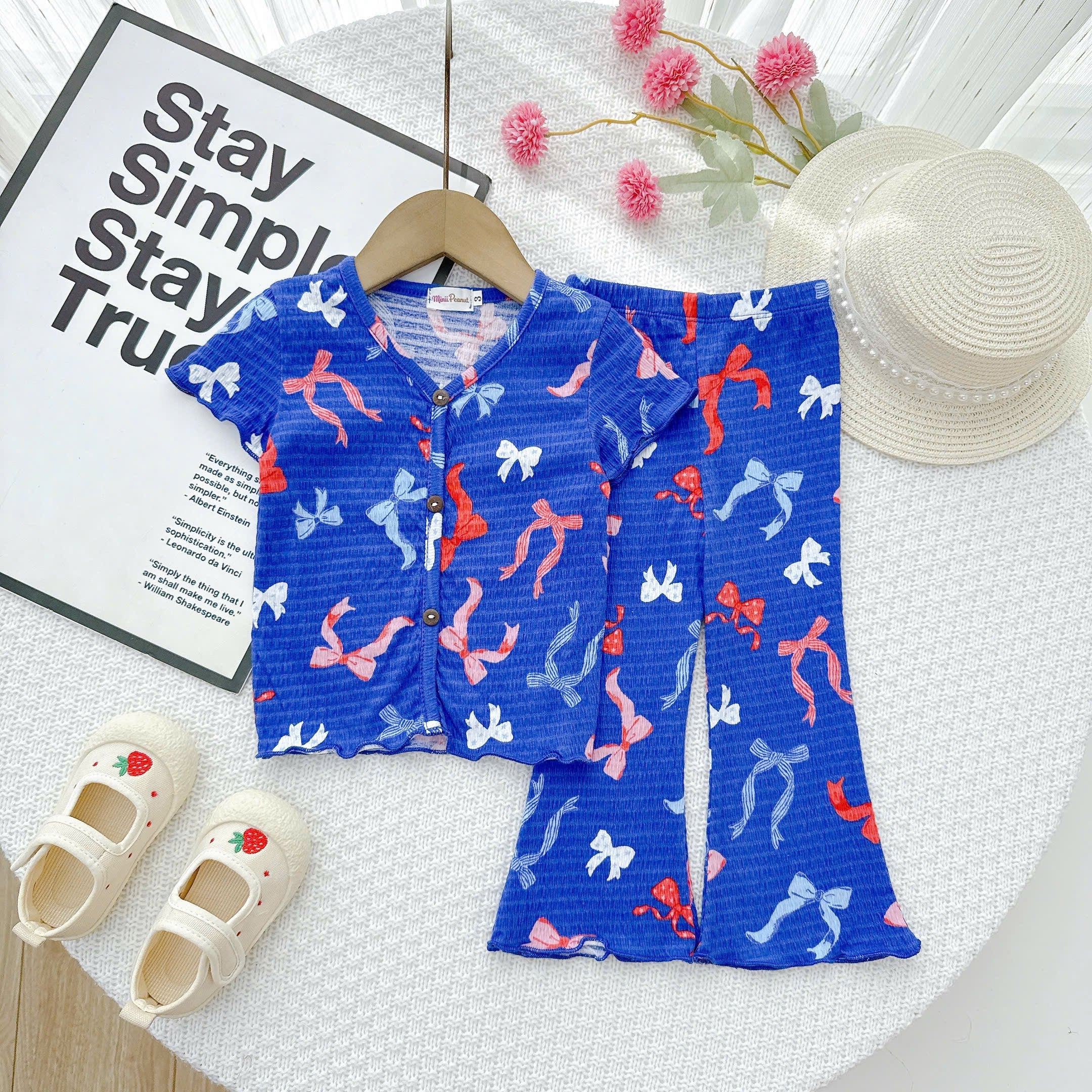 Flareset Pleated Cotton