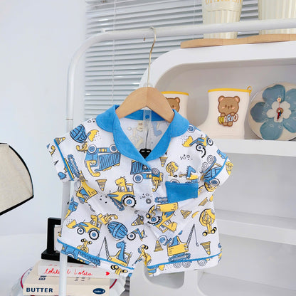 Pyjamas Button Short Pants