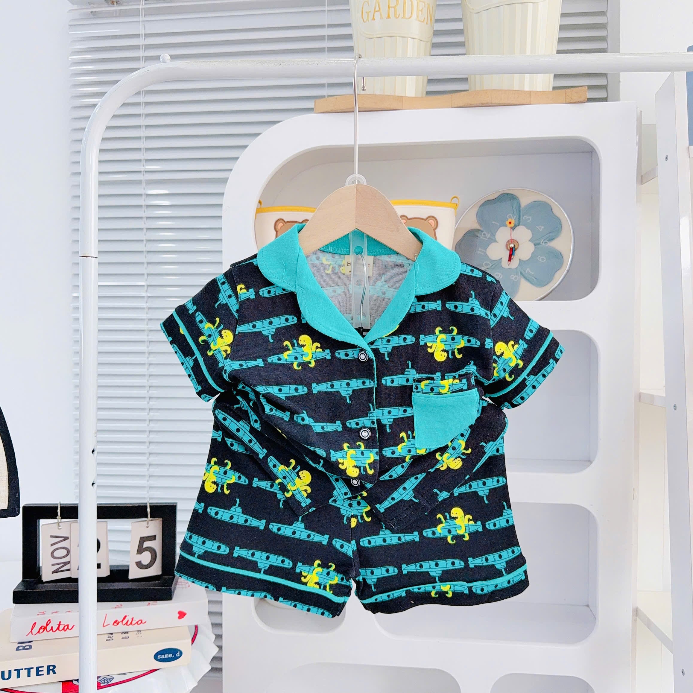 Pyjamas Button Short Pants