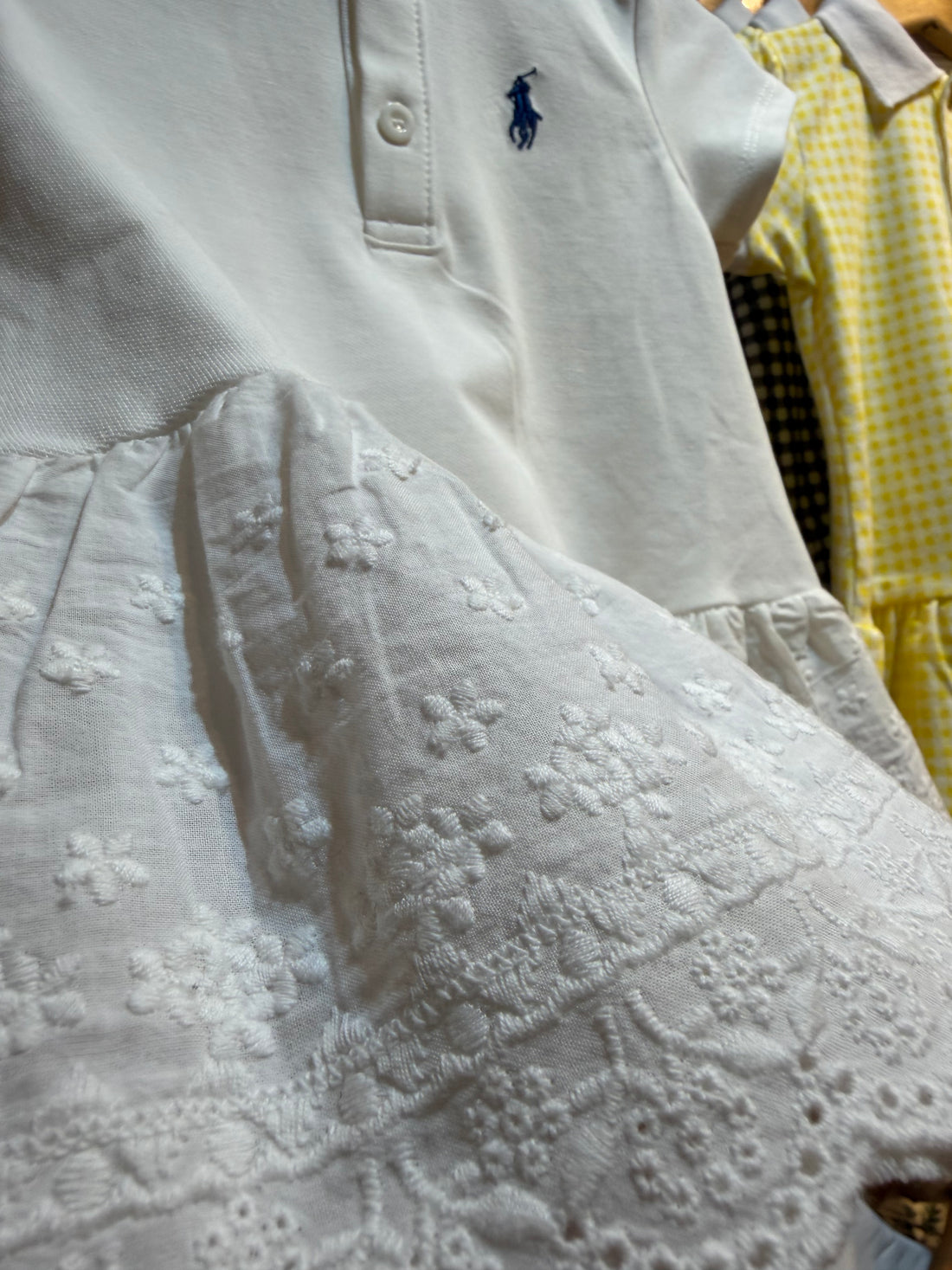 Blouse dress Sulam tebuk kuda