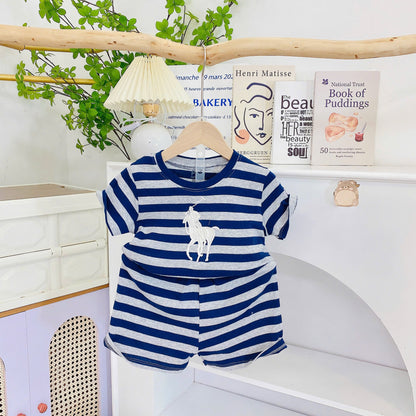Playset Kuda Baby cotton sulam (cutting snugfit)