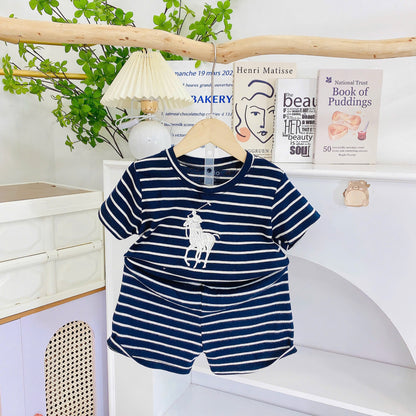 Playset Kuda Baby cotton sulam (cutting snugfit)