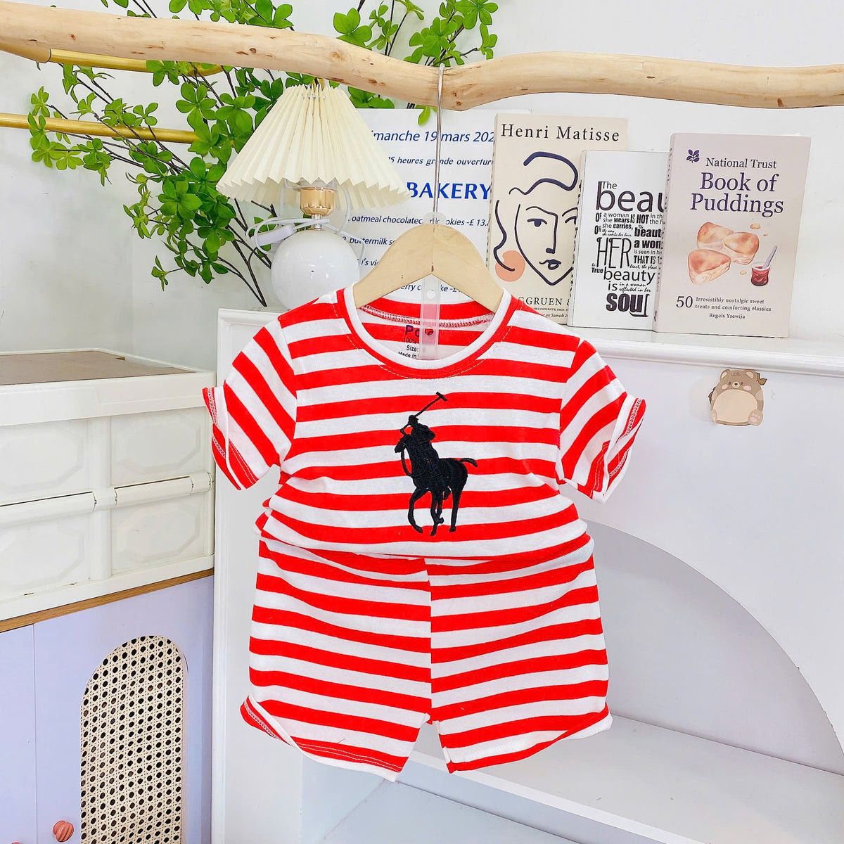 Playset Kuda Baby cotton sulam (cutting snugfit)