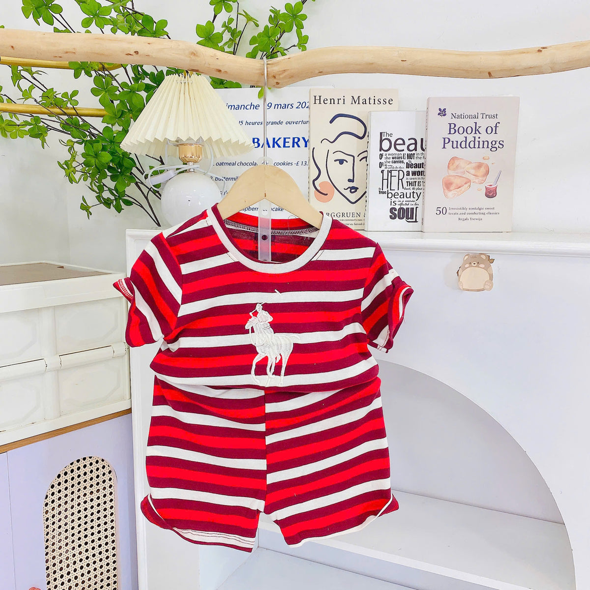 Playset Kuda Baby cotton sulam (cutting snugfit)