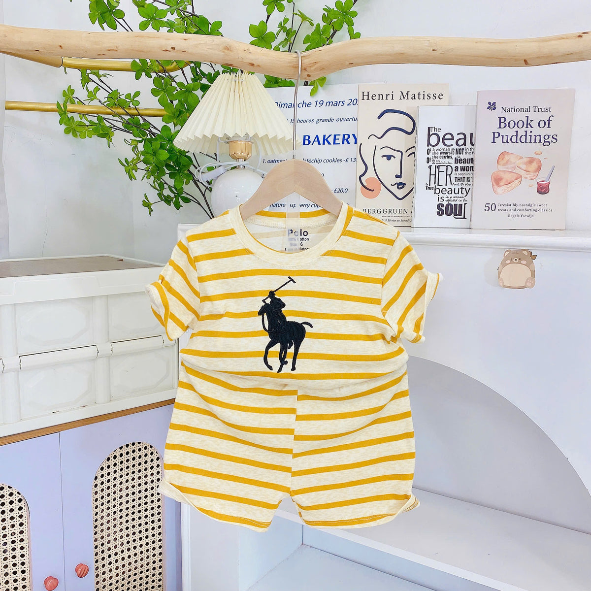 Playset Kuda Baby cotton sulam (cutting snugfit)