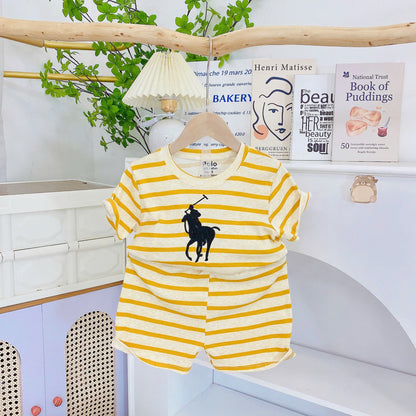 Playset Kuda Baby cotton sulam (cutting snugfit)