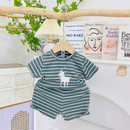 Playset Kuda Baby cotton sulam (cutting snugfit)