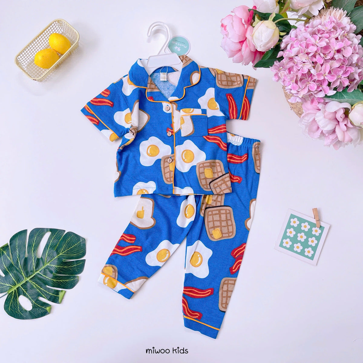 Pyjamas Button Miwoo (small cutting)